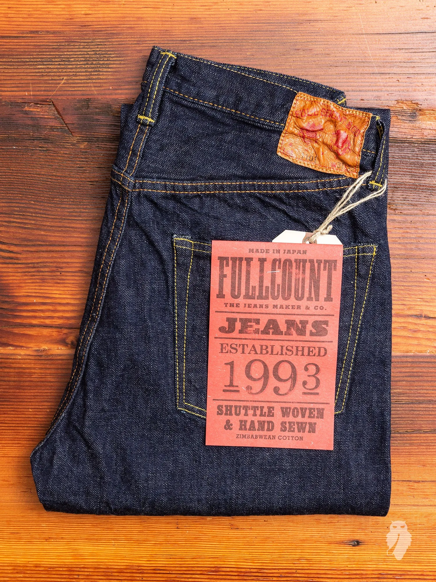 1101W 13.75oz Selvedge Denim - Straight Fit