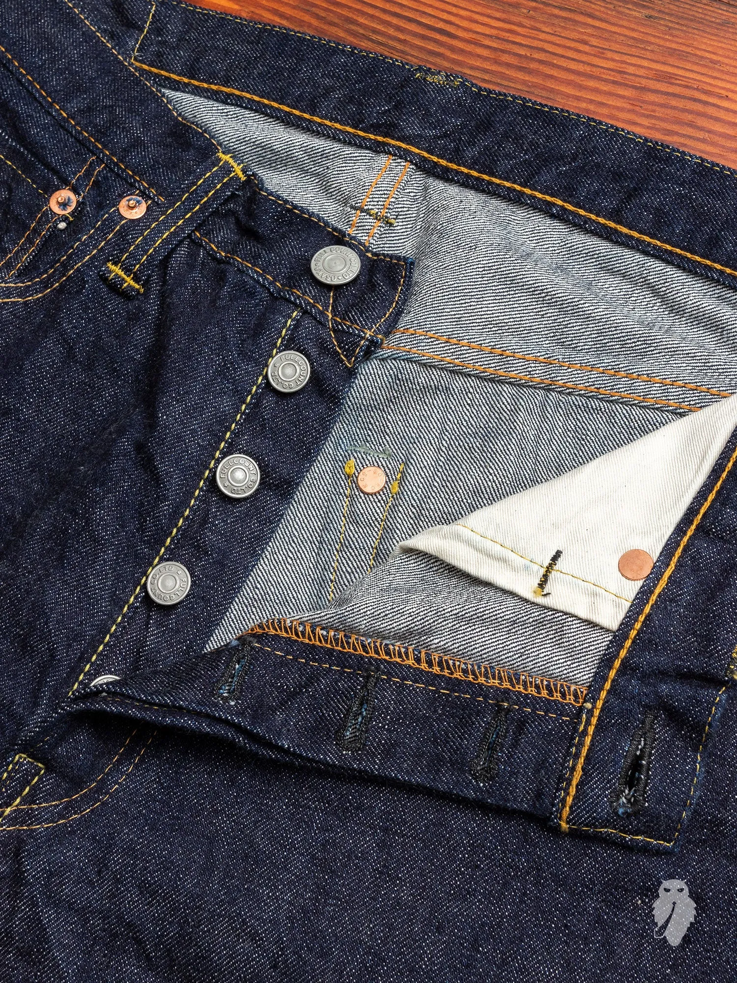 1101W 13.75oz Selvedge Denim - Straight Fit