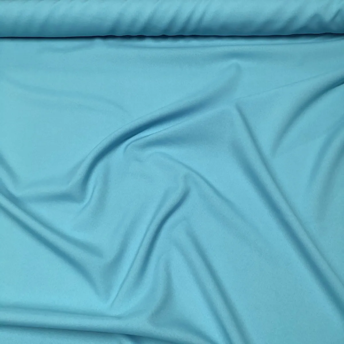 2pcs - Premium Poly (Poplin) Table Linen 120" Round - Turquoise 1141
