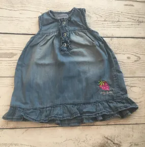 3-6 Months Designer Babaluno Denim Look Dress