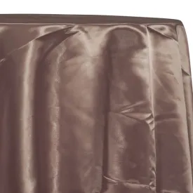 4pcs - Bridal Satin Table Linen 90"x180" Banquet - Taupe 17