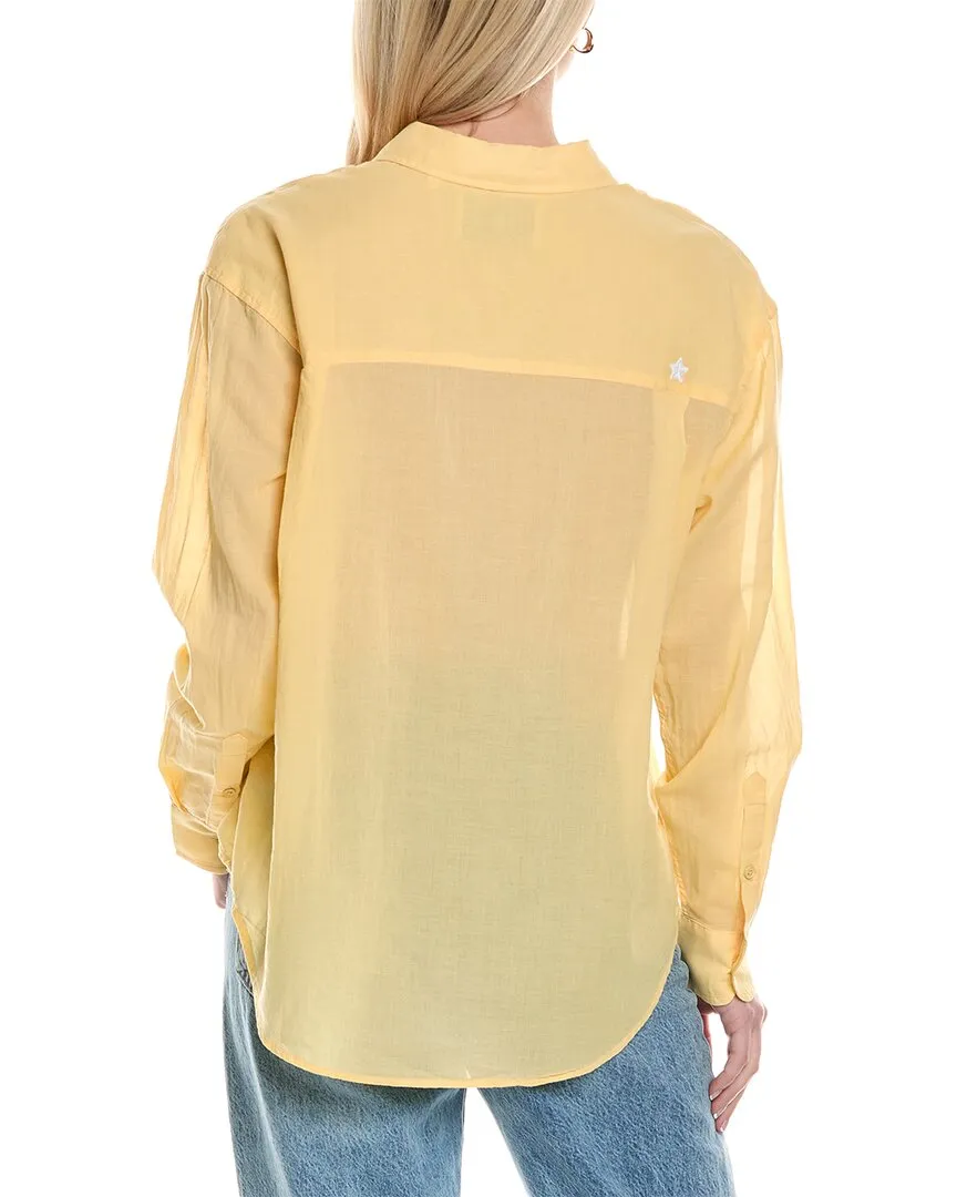 7 For All Mankind Voile Button Up Shirt