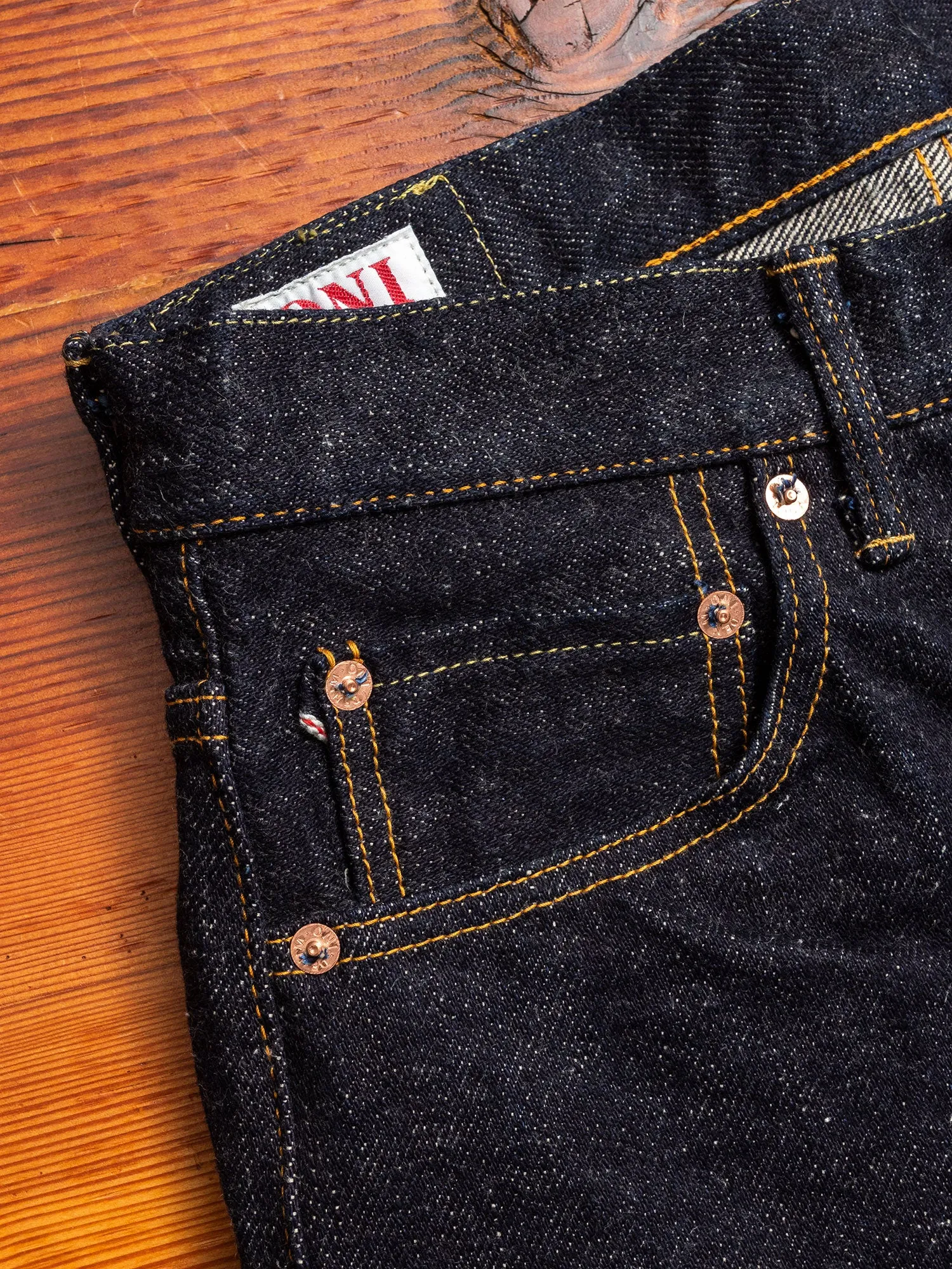 926DIZR "Dark Indigo Secret Denim" 20oz Selvedge Denim - High Tapered Fit
