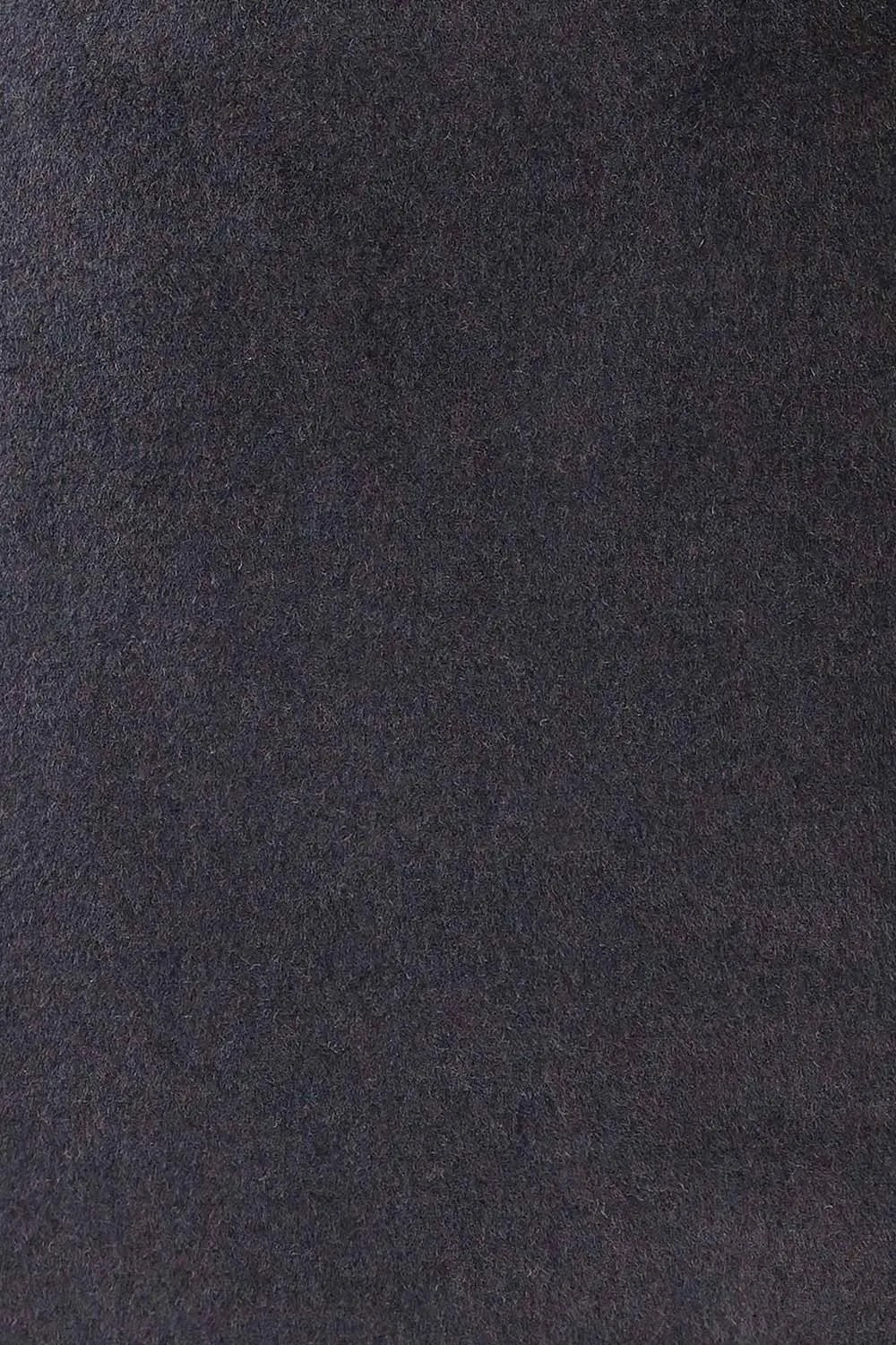 Aberfoyle | Short Felt Navy Skirt w/ Pockets
