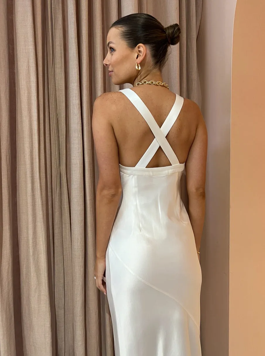 Acler Edenbridge Dress in Ivory