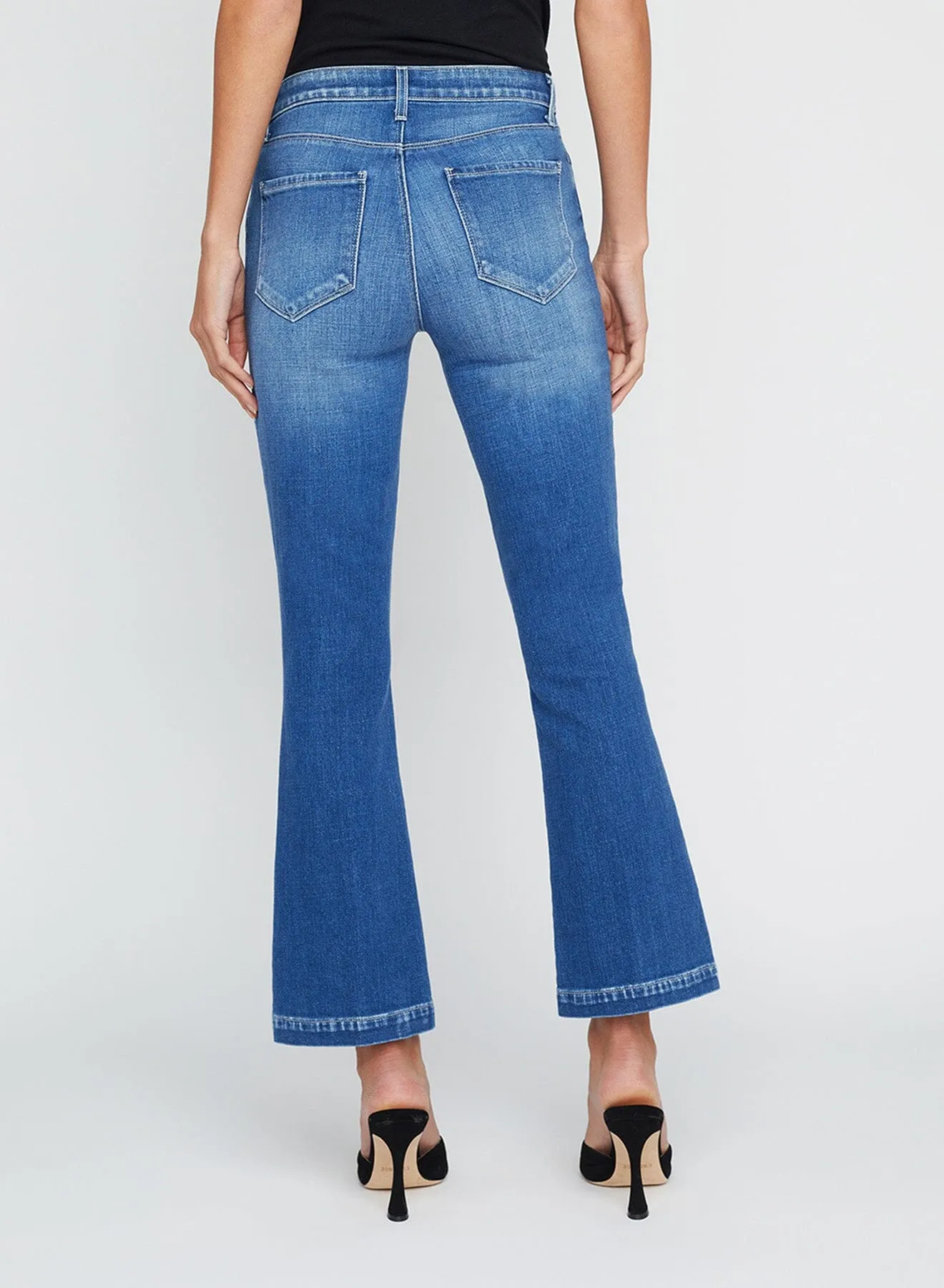 Ali High Rise Slim Flare Jeans