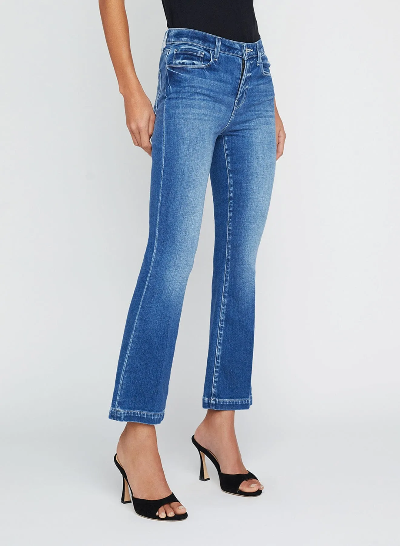Ali High Rise Slim Flare Jeans