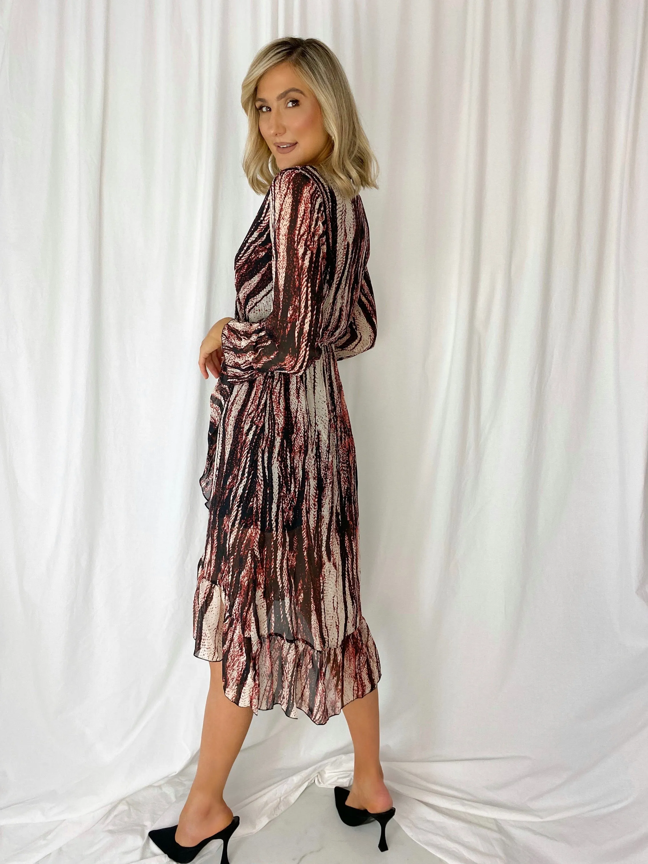 Alice Printed Midi Dress