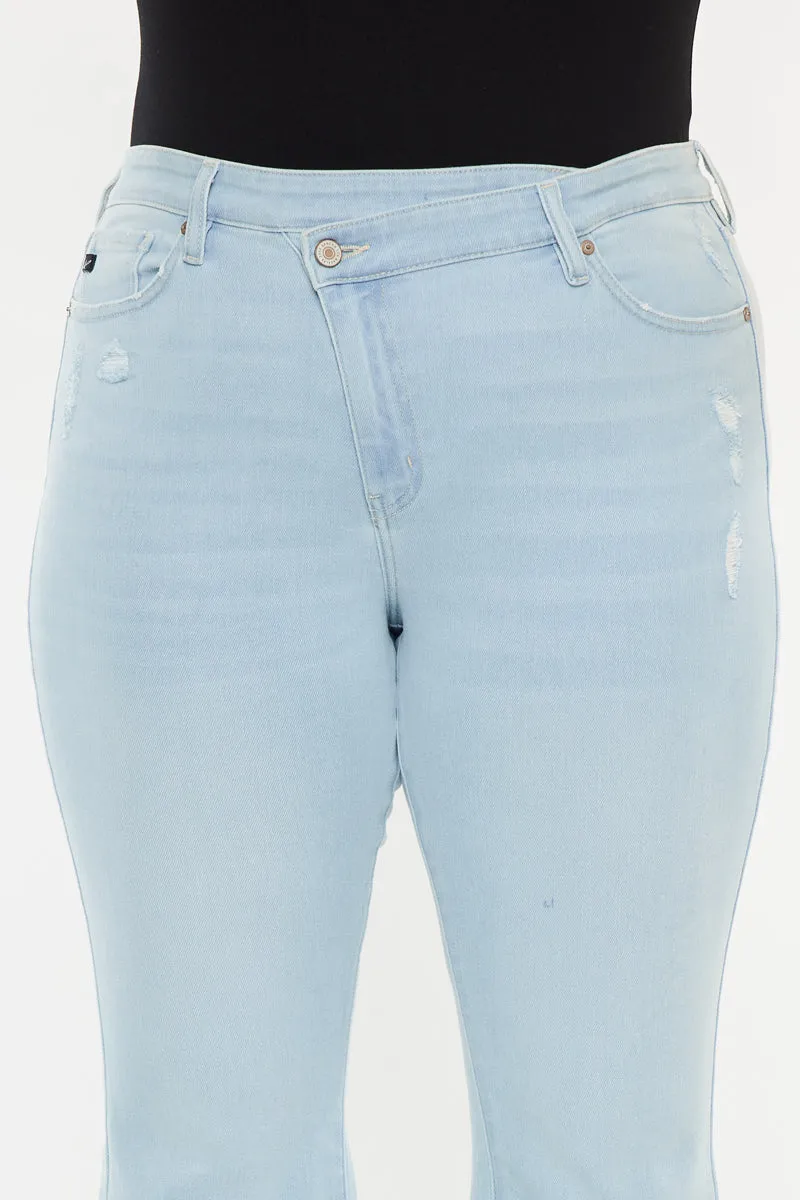 Anahi High Rise Kick-Flare Jeans (Plus Size)