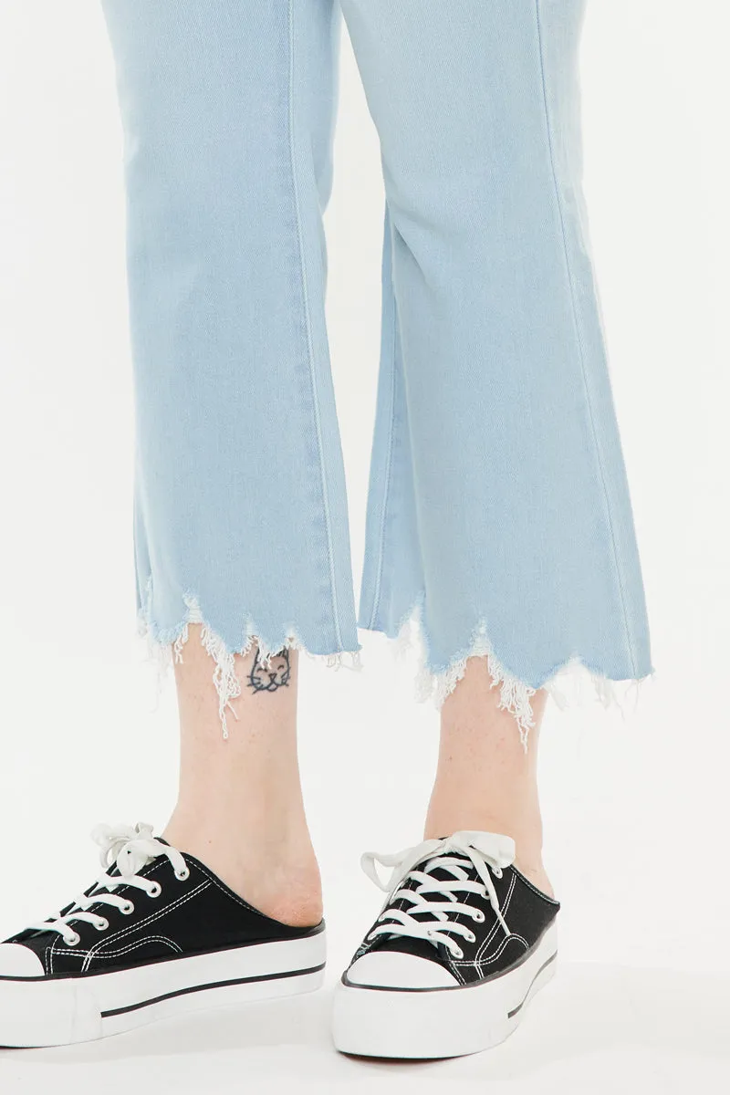 Anahi High Rise Kick-Flare Jeans (Plus Size)