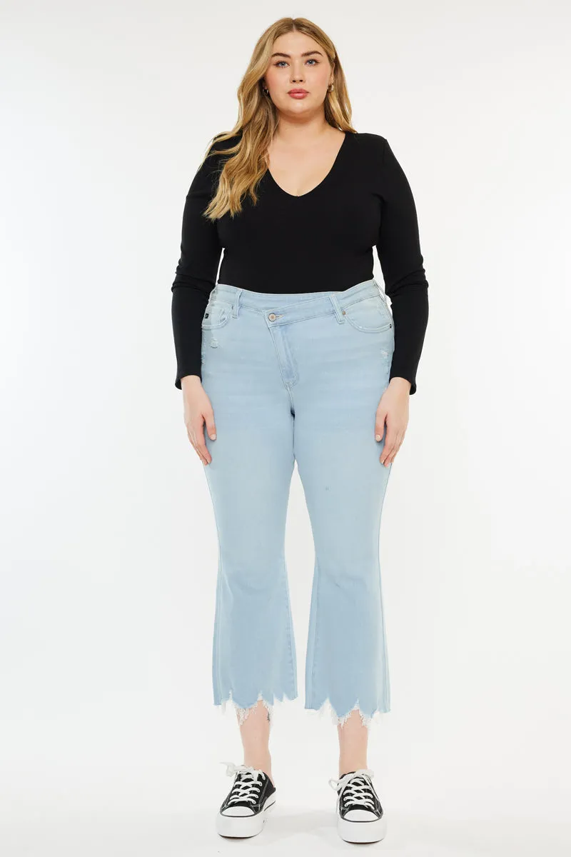 Anahi High Rise Kick-Flare Jeans (Plus Size)