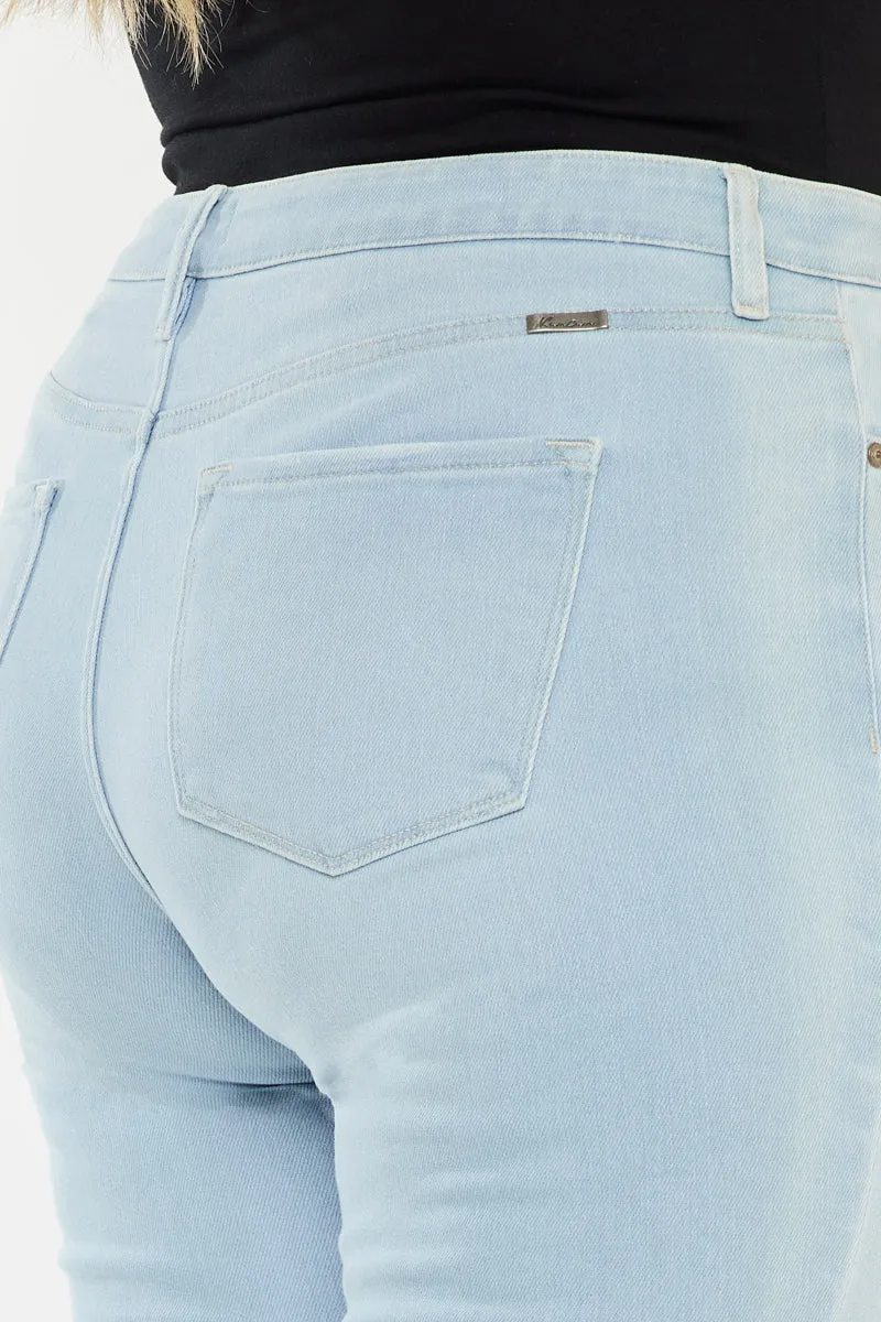 Anahi High Rise Kick-Flare Jeans (Plus Size)