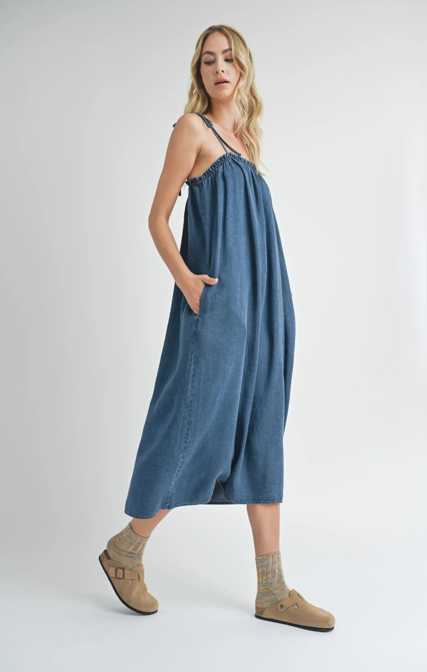 Archives Tie Strap Dress