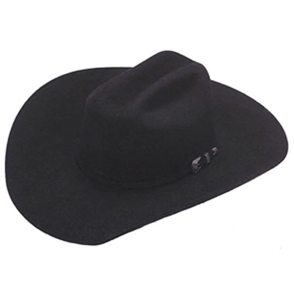 Ariat 6X SS Self Black Felt Hat A7630201