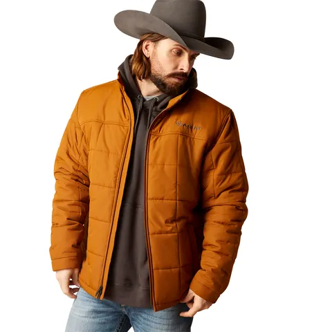 Ariat Men's Crius Chesnut Brown Insulated Jacket