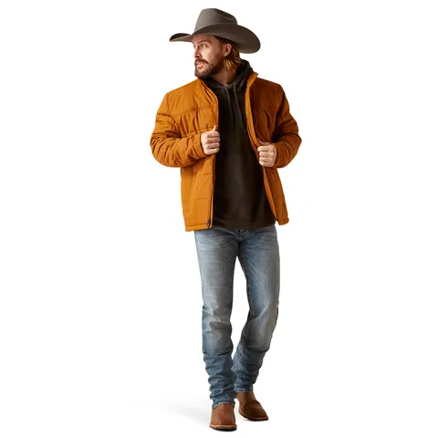 Ariat Men's Crius Chesnut Brown Insulated Jacket