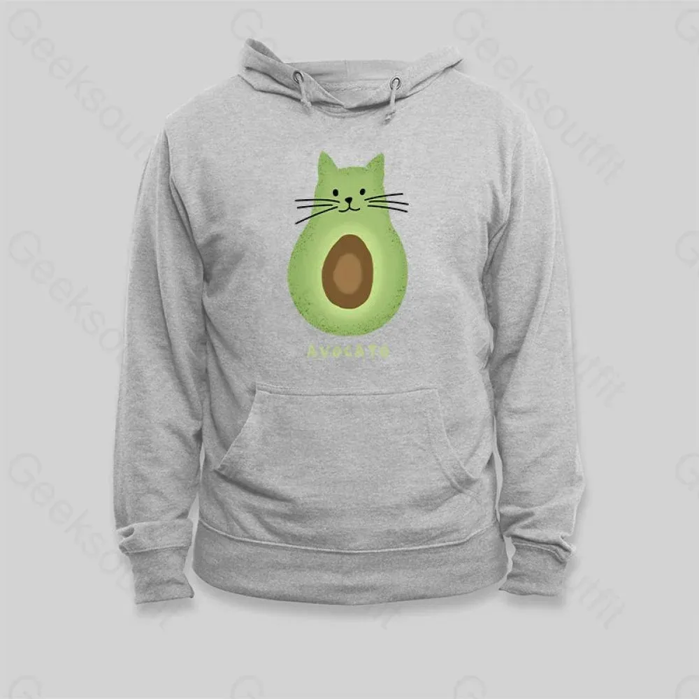 Avocato Cat Avocado Pun Hoodie