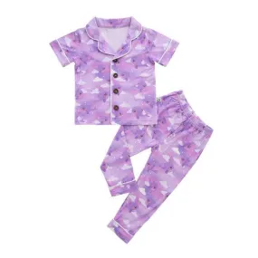 Bamberry Short Sleeves Button Down PJ Set KPOP Inspired - Whalien