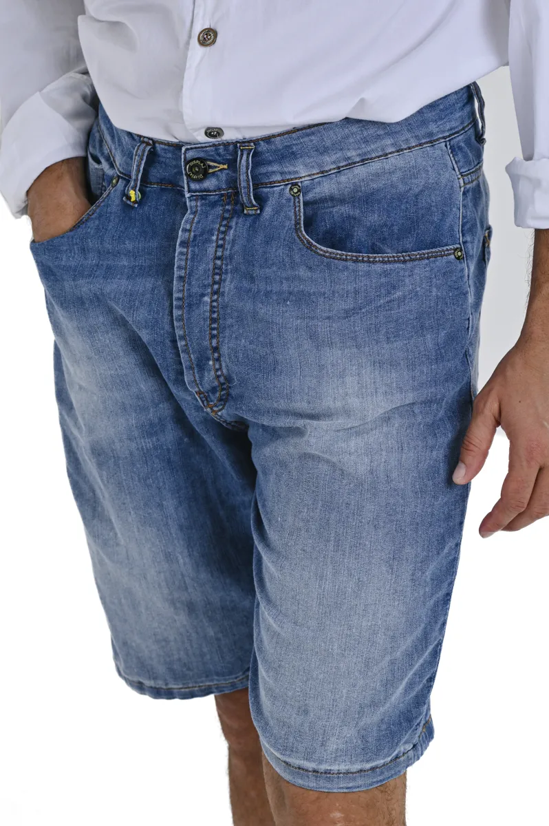 Bermuda in denim loose Frutta Valery Music Medio