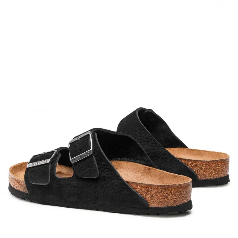 Birkenstock Arizona NU Reg Sandal Desert Buck Black