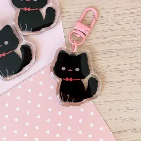 Black Cat Keychain