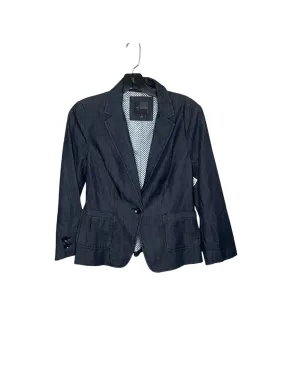 Blazer By Limited In Blue Denim, Size: S