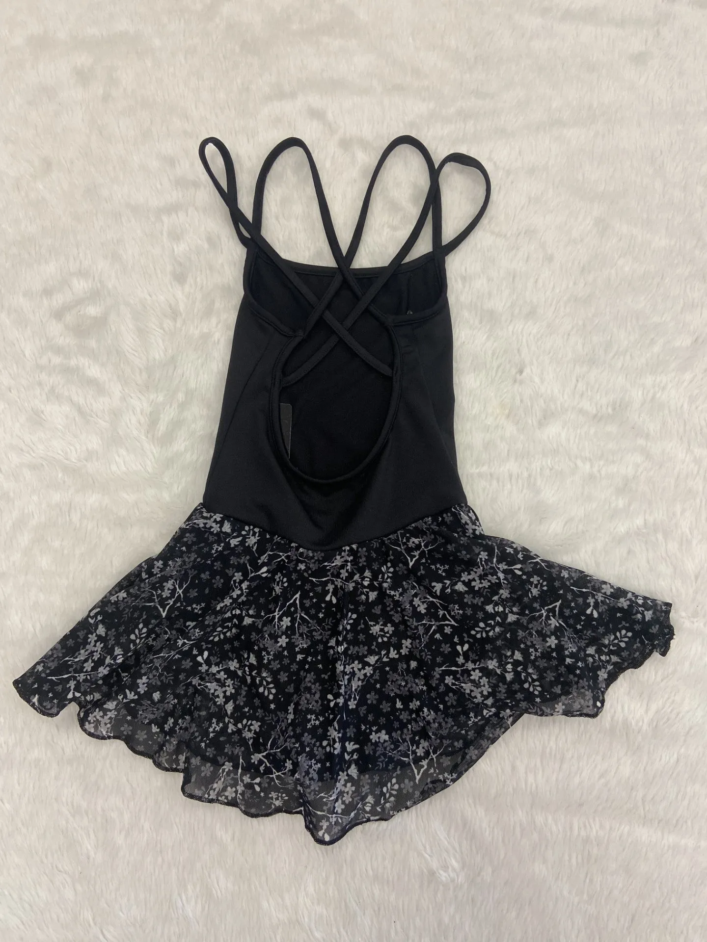 BLOCH CL5587 MESH SKIRT LEOTARD