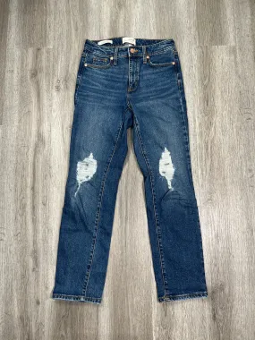 Blue Denim Jeans Straight Universal Thread, Size 00