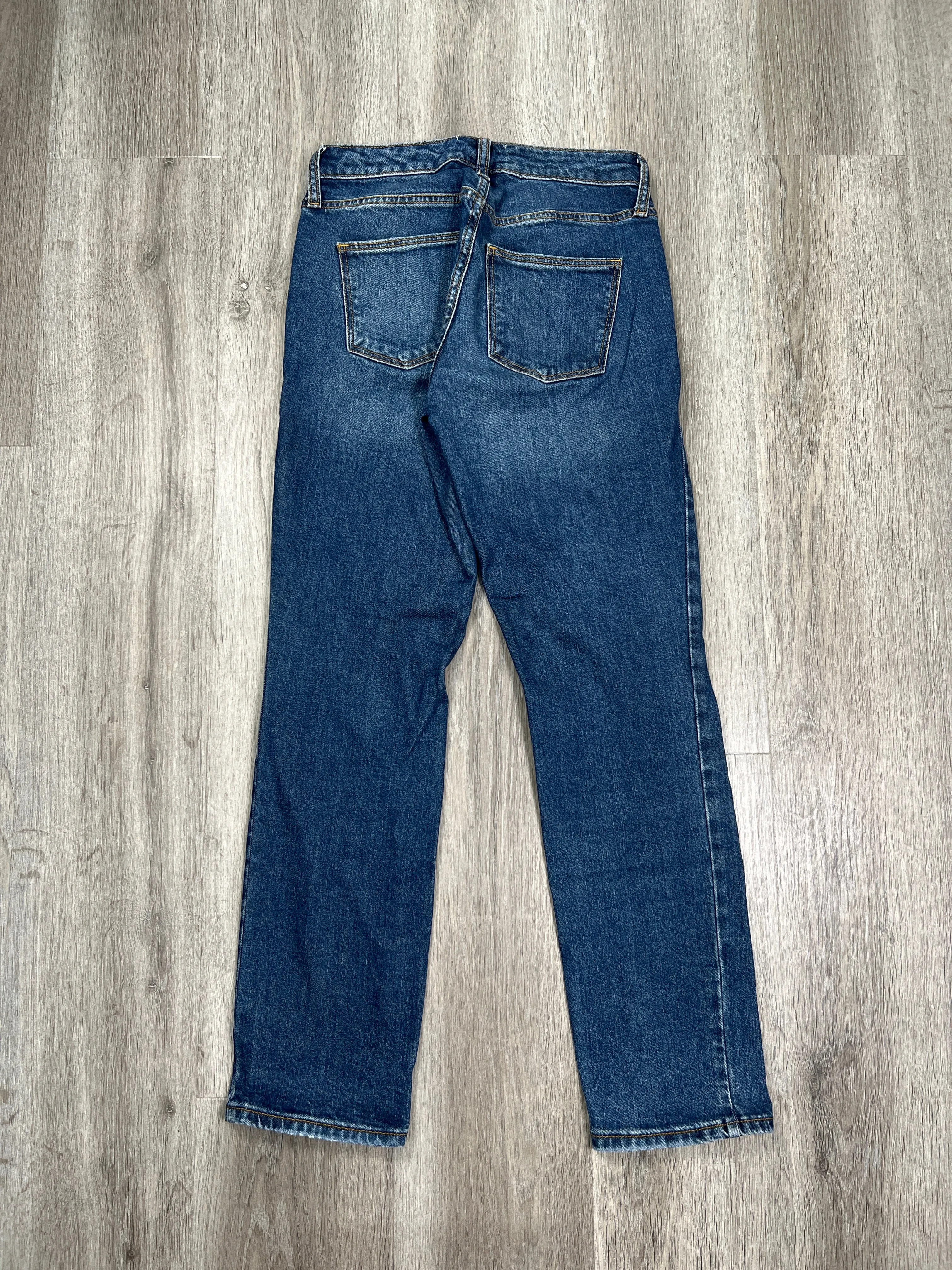 Blue Denim Jeans Straight Universal Thread, Size 00