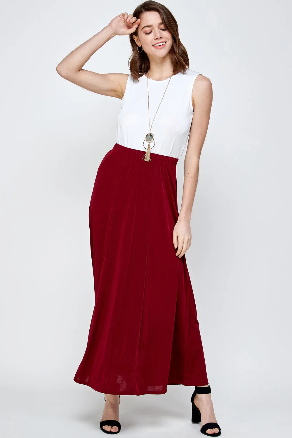 BNS Flare Skirt Longer-6002BN-ARS2