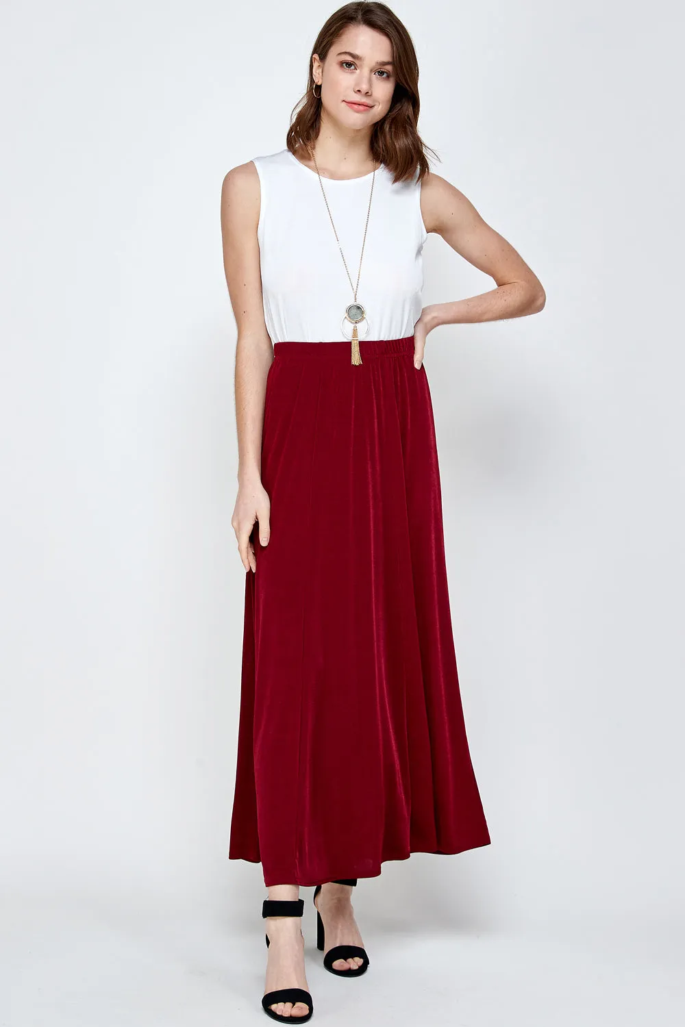 BNS Flare Skirt Longer-6002BN-ARS2