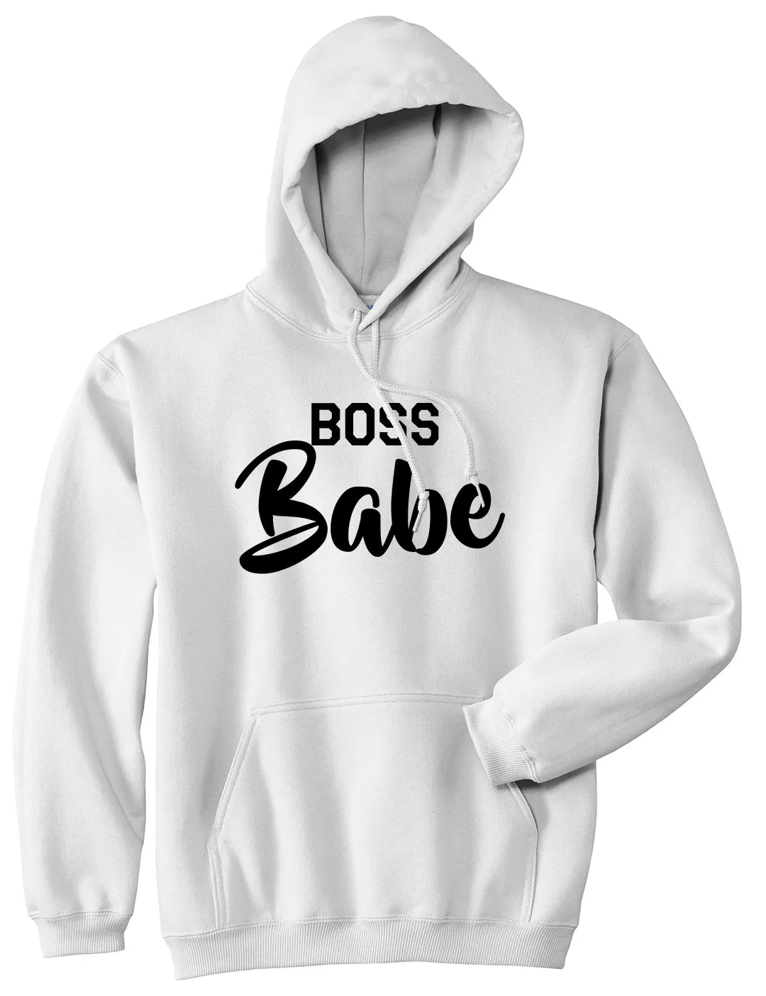 Boss Babe Mens Pullover Hoodie