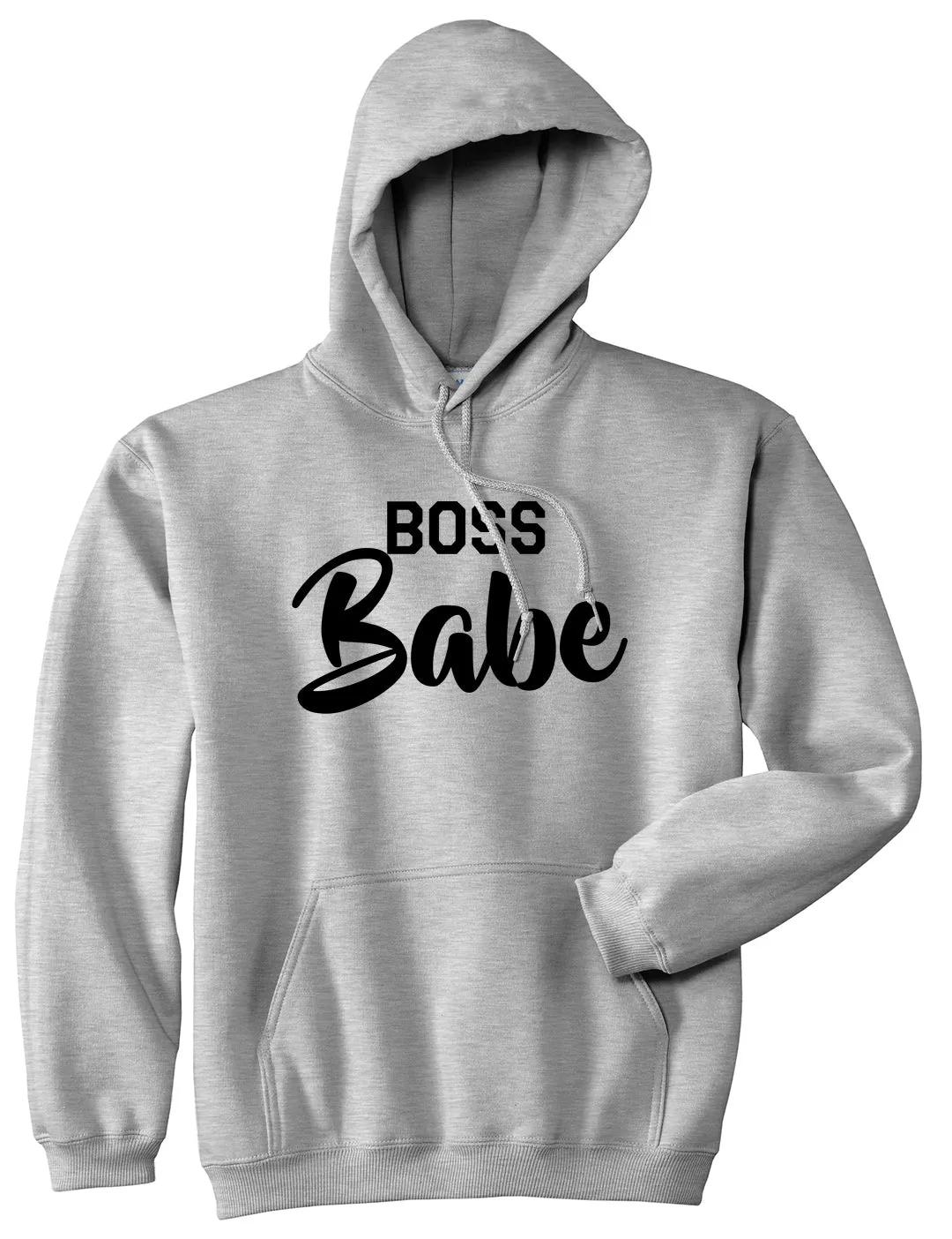 Boss Babe Mens Pullover Hoodie