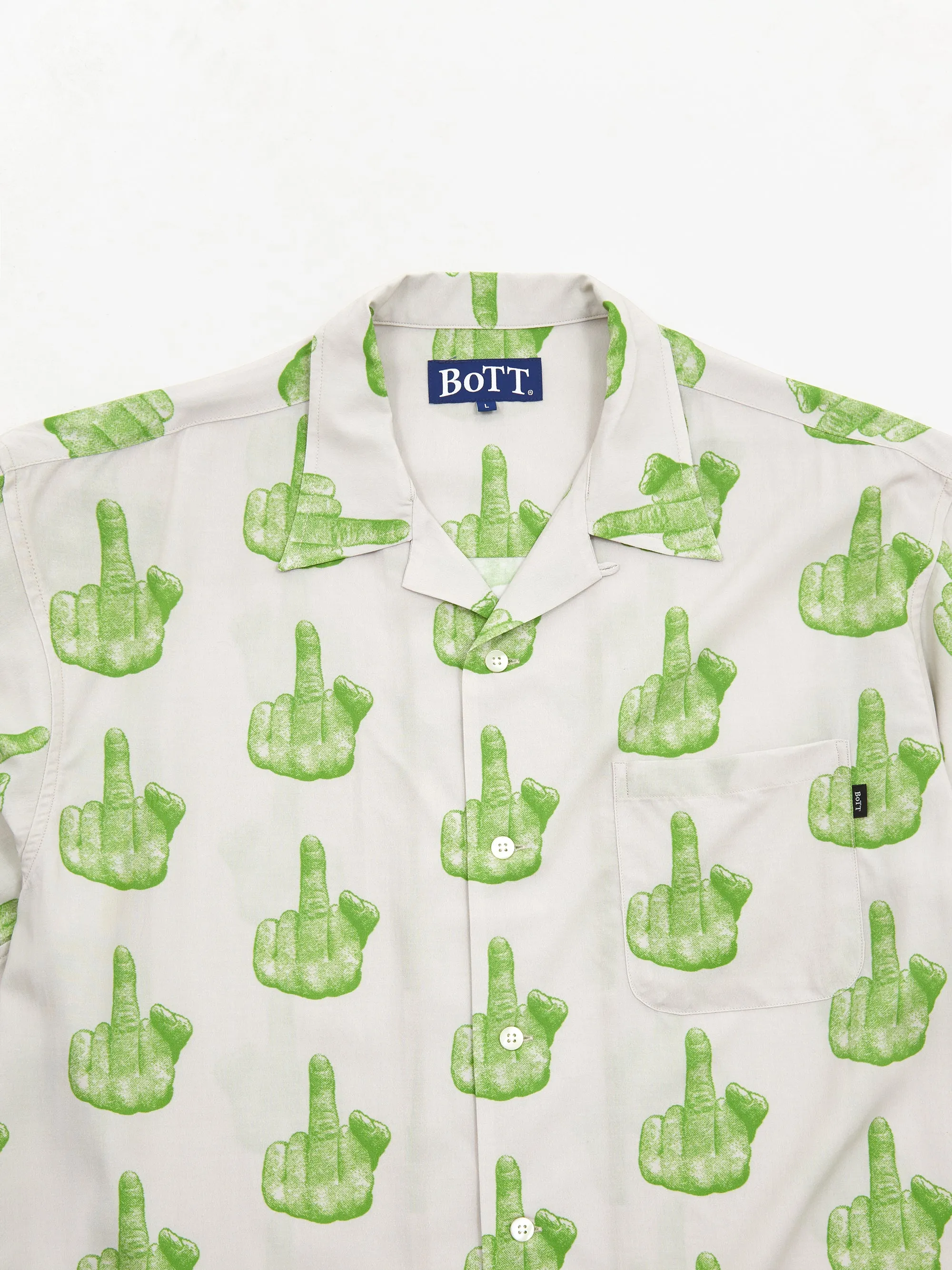BoTT Finger Short Sleeve Shirt - Khaki