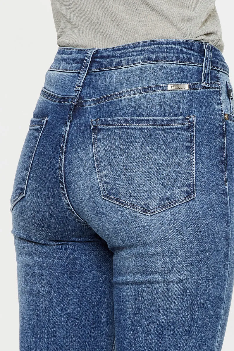 Sure! Heres an optimized title with additional descriptive modifiers:

Braelynn High Rise Super Flare Stretch Denim Jeans for Women