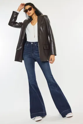 Sure! Heres an optimized title with additional descriptive modifiers:

Braelynn High Rise Super Flare Stretch Denim Jeans for Women