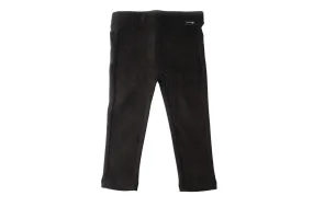 Butterfly Cotton-Suede Infant legging Black