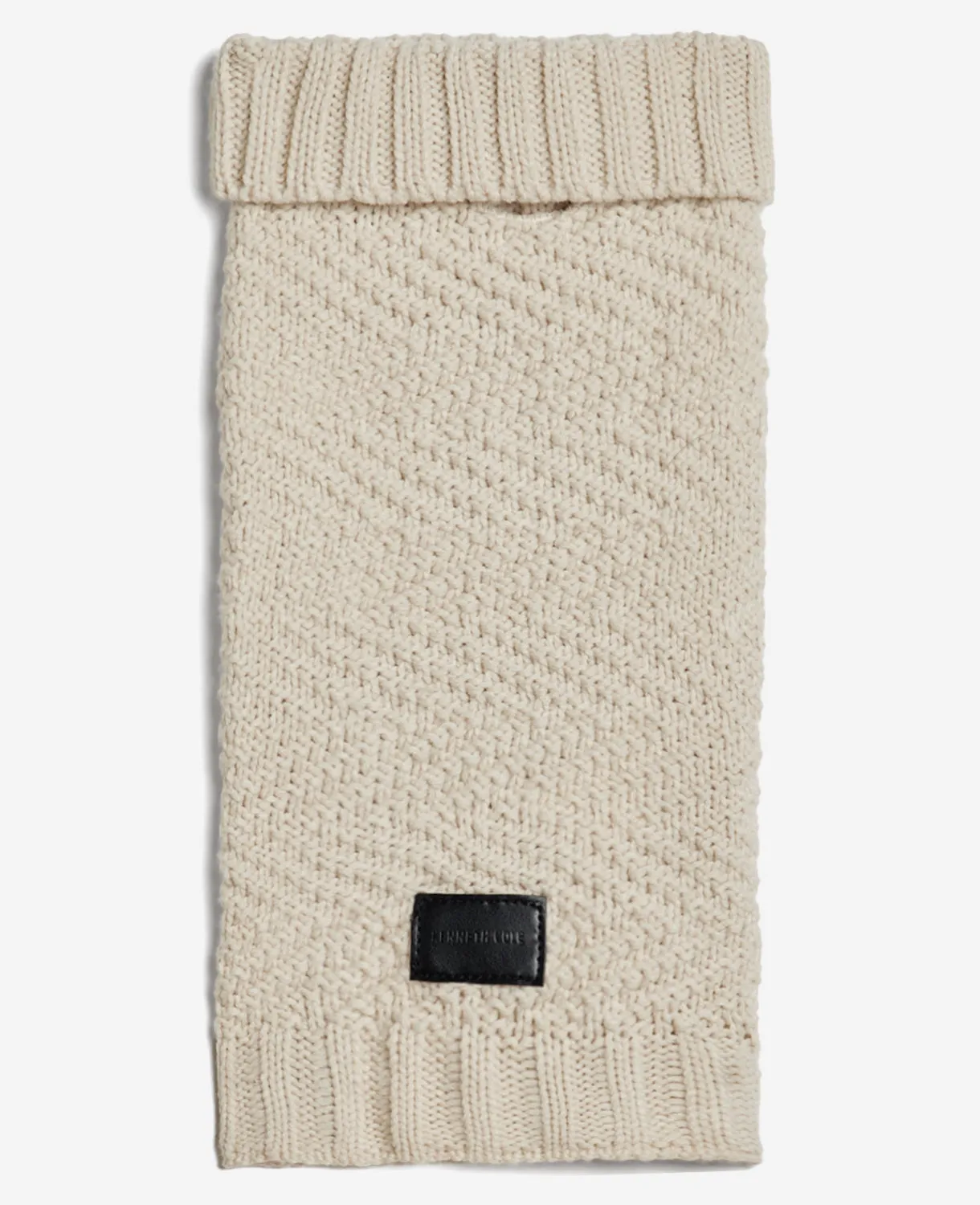 Cable Knit Dog Sweater