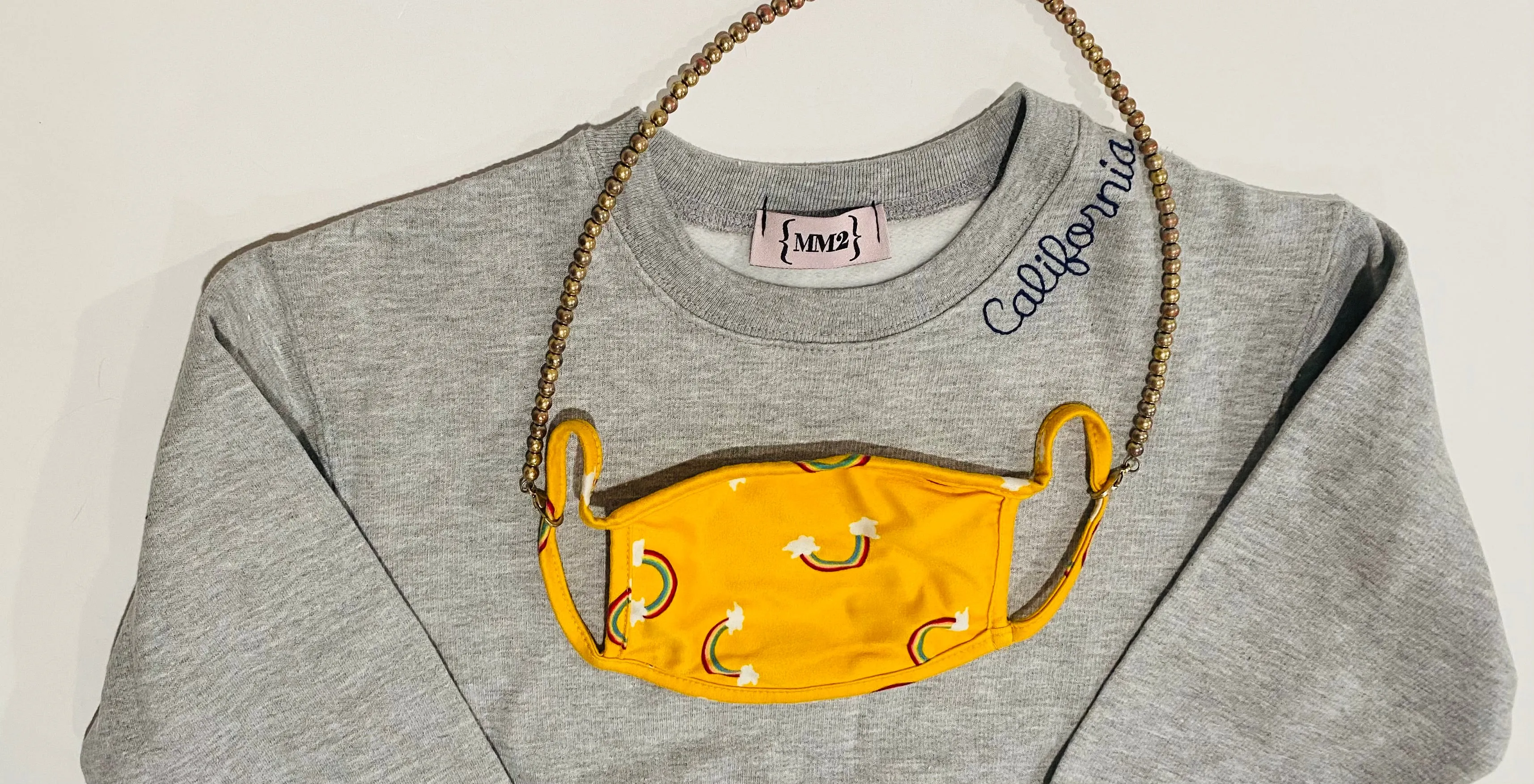 California embroidered sweatshirt-youth sizes unisex * available in sky blue, h. grey, navy, black