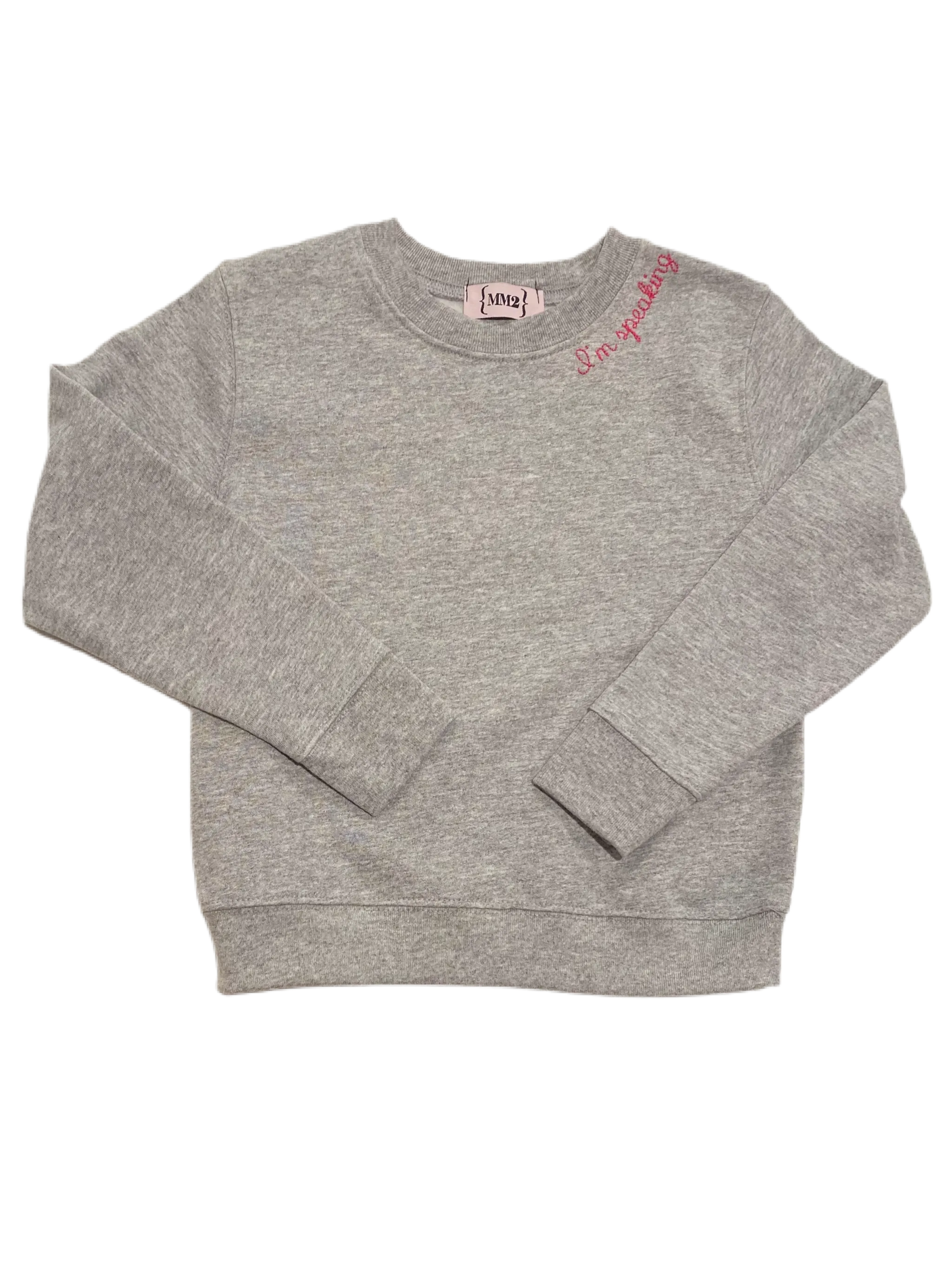 California embroidered sweatshirt-youth sizes unisex * available in sky blue, h. grey, navy, black