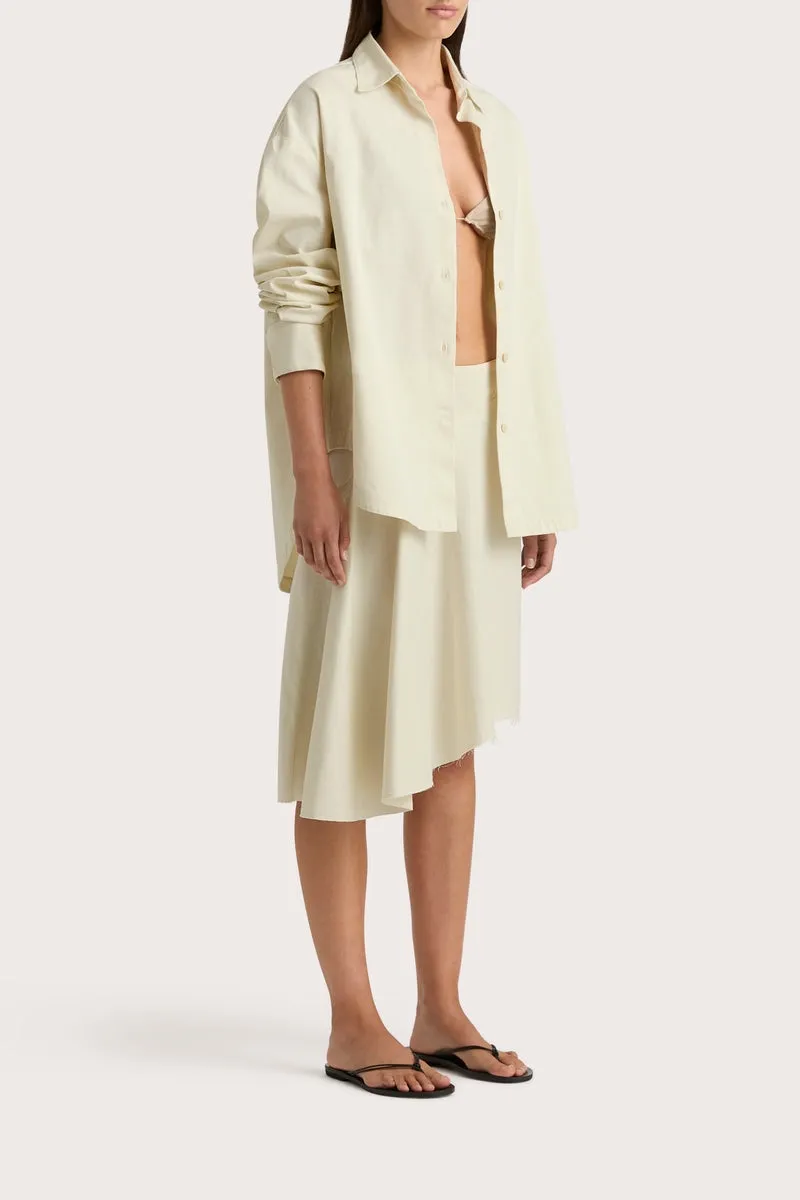 Callais Oversized Shirt - Foam