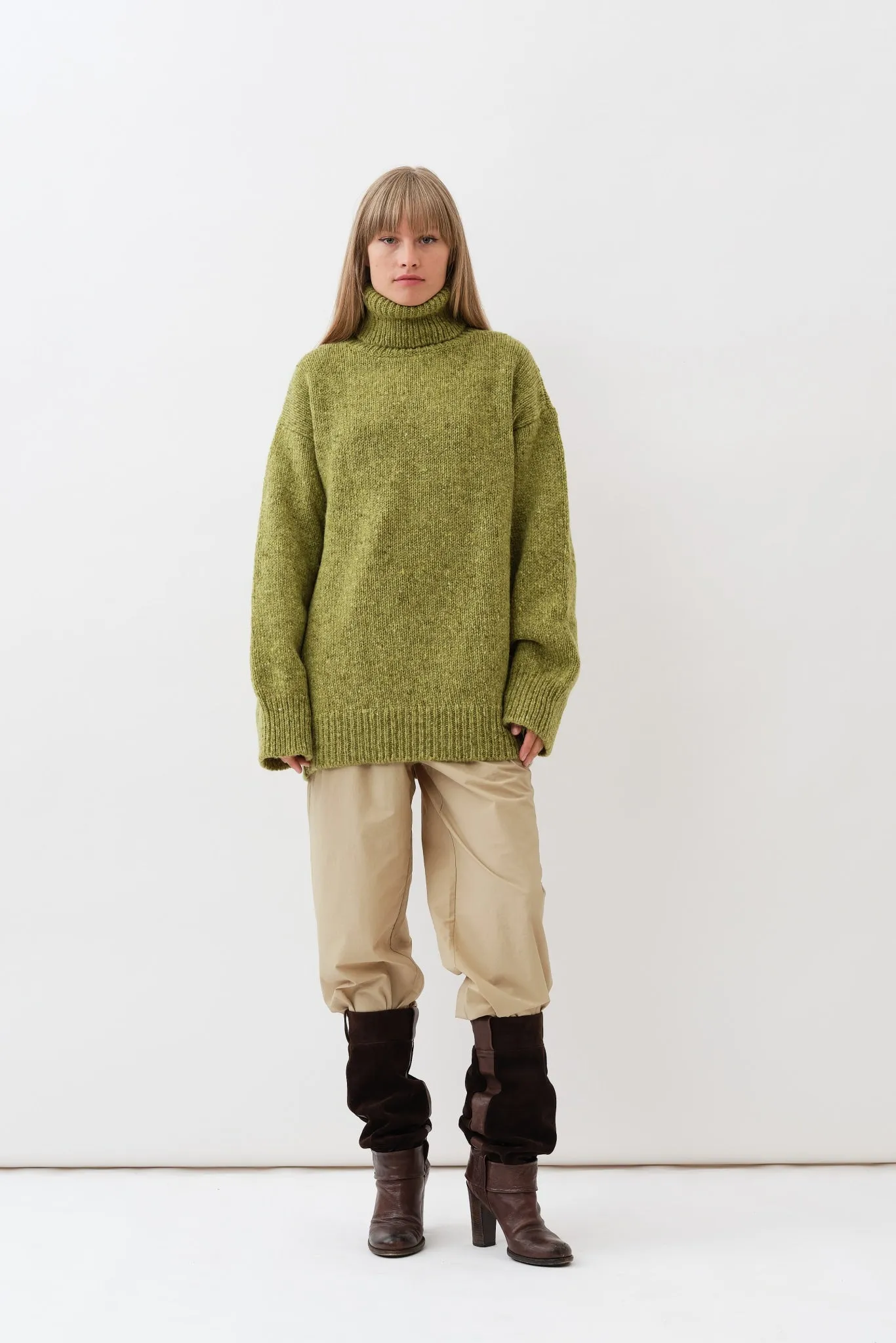 Camilla Sweater — Pear