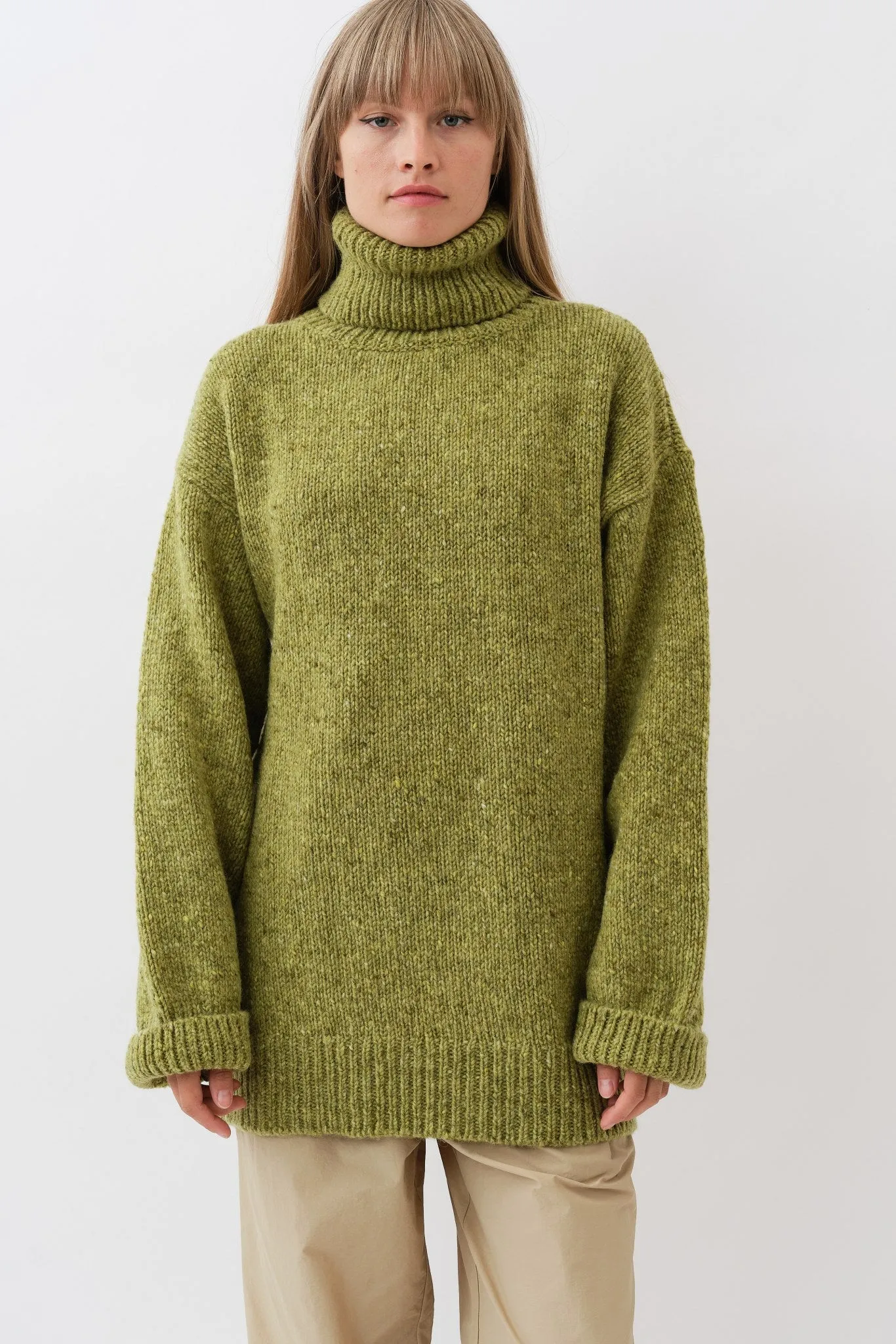 Camilla Sweater — Pear