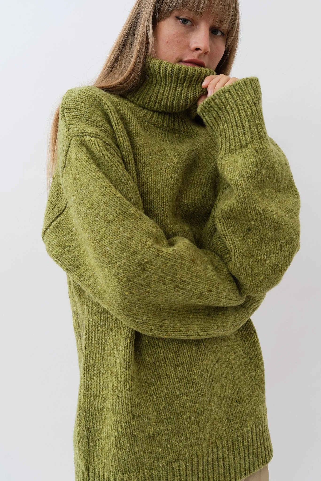 Camilla Sweater — Pear