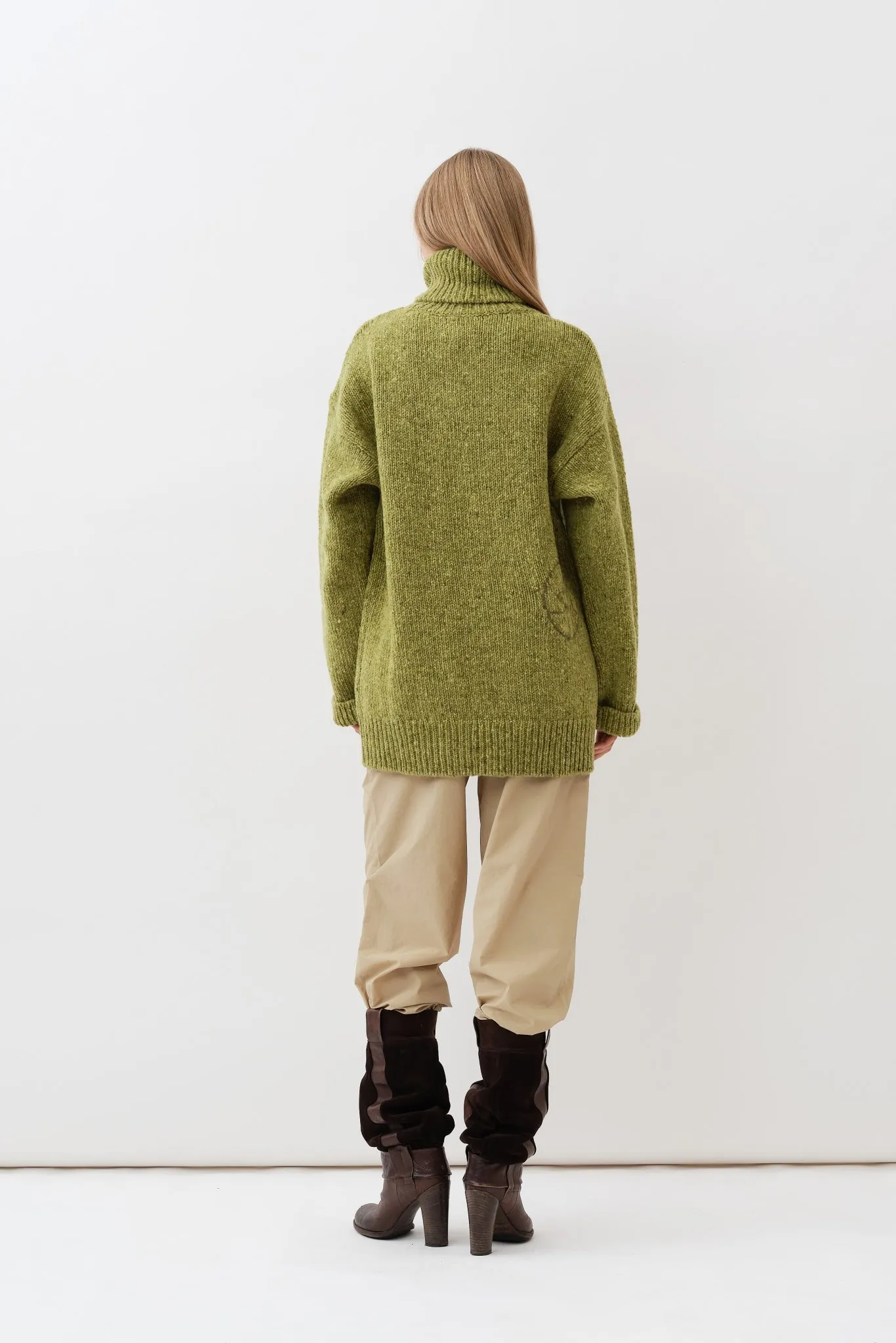 Camilla Sweater — Pear