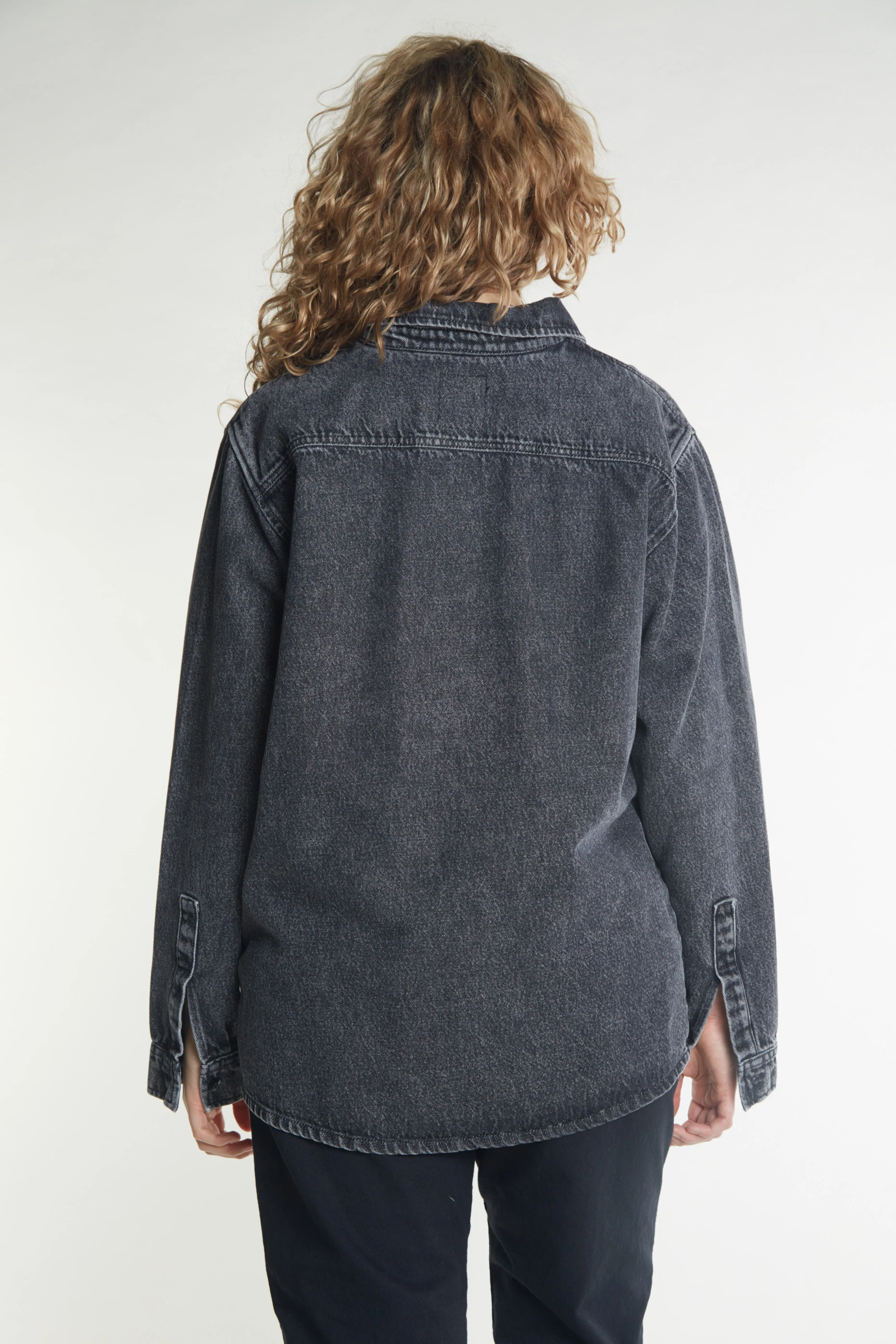 Campera Liviana Vulk Lacey Overshirt Black