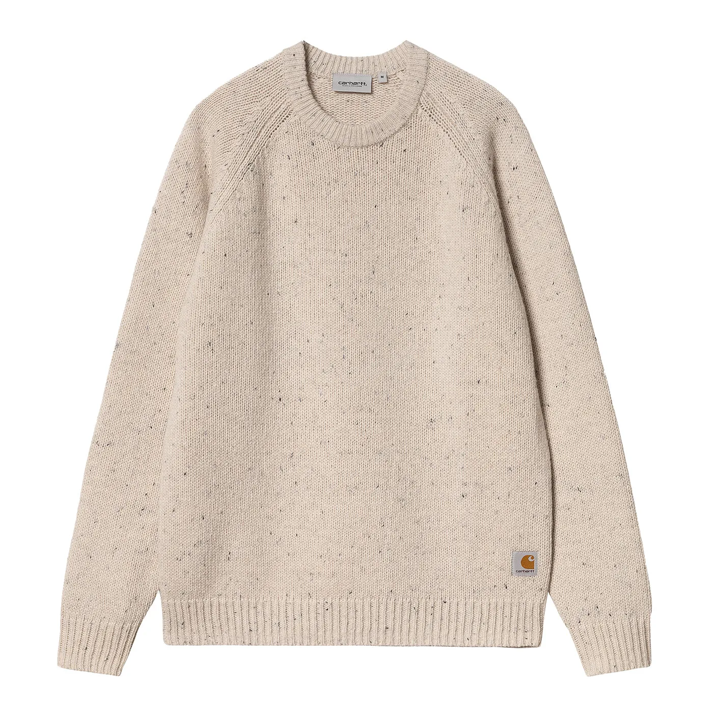 Carhartt WIP Anglistic Sweater - Speckled Moonbeam