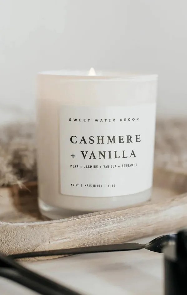 Cashmere and Vanilla Candle