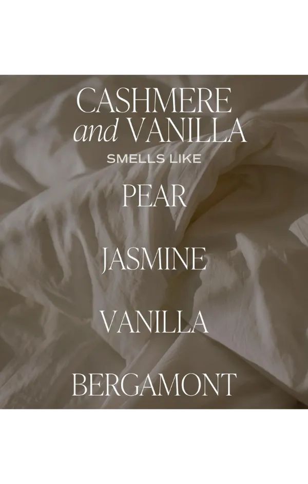 Cashmere and Vanilla Candle