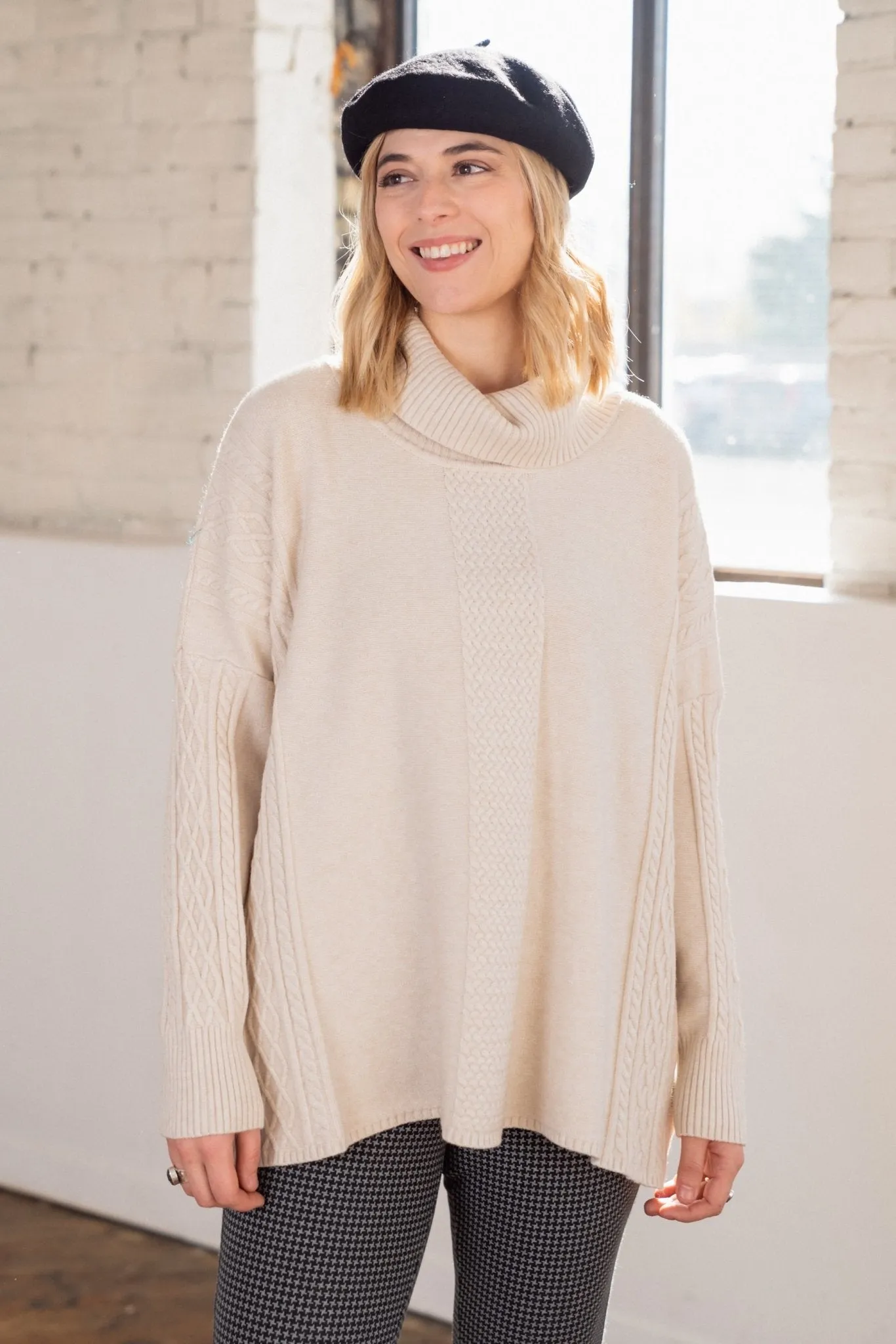 Chloe Cable Knit Sweater